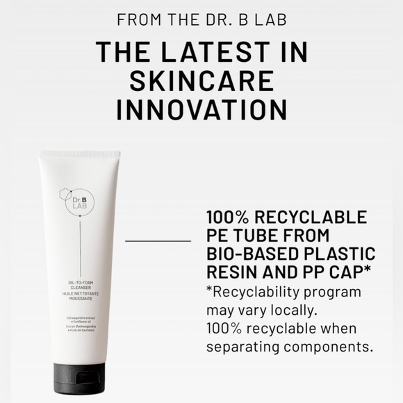 Dr. B Lab Oil To Foam Cleanser | NEW | Dr Brandt - Picture 8 of 10